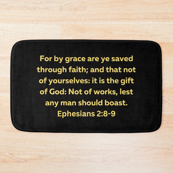 Item preview, Bible Verse Ephesians 2:8-9 designed and sold by Prayingwarrior.