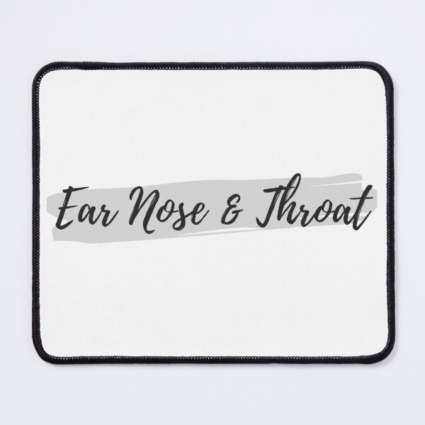 Item preview, Ear Nose & Throat (ENT) Team Grey and Black designed and sold by Hear4theEars.