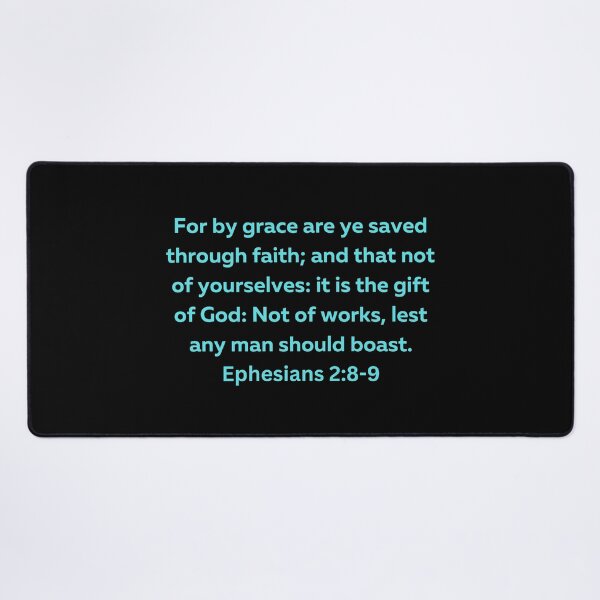 Item preview, Bible Verse Ephesians 2:8-9 designed and sold by Prayingwarrior.