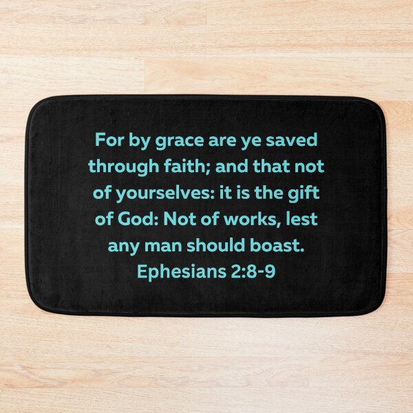 Item preview, Bible Verse Ephesians 2:8-9 designed and sold by Prayingwarrior.