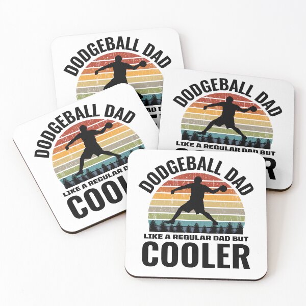 Item preview, Dodgeball Dad Team Sports Vintage Retro designed and sold by TastefulTees.
