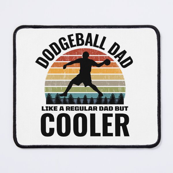 Item preview, Dodgeball Dad Team Sports Vintage Retro designed and sold by TastefulTees.