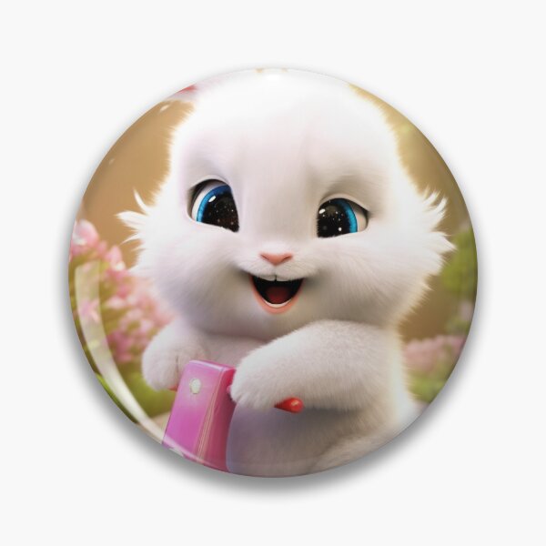 Artikelvorschau, Super cute little white rabbit riding an electric scooter in spring 3 entworfen und verkauft von jetaiart.