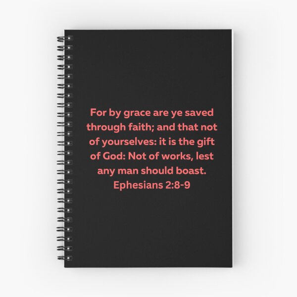 Artikelvorschau, Bible Verse Ephesians 2:8-9 entworfen und verkauft von Prayingwarrior.