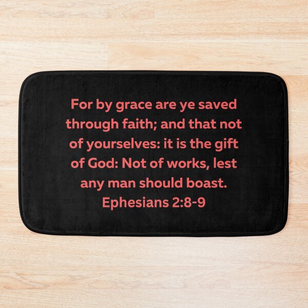 Item preview, Bible Verse Ephesians 2:8-9 designed and sold by Prayingwarrior.