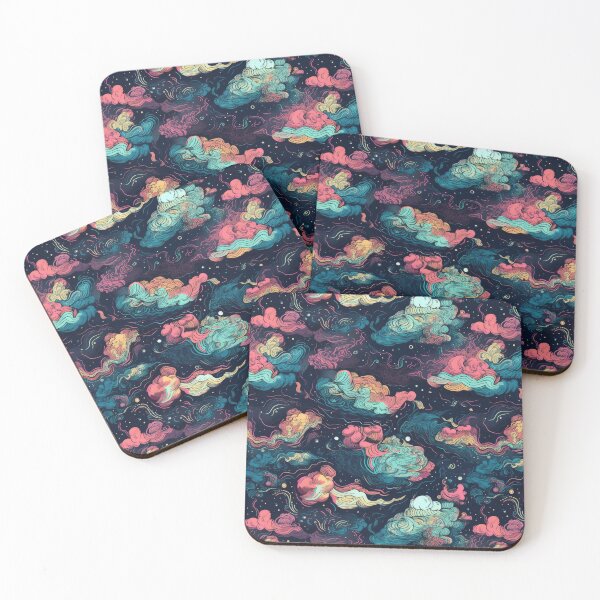 Item preview, Skyward Graffiti: Shapeshifting Clouds & Constellation Pattern designed and sold by arbaxas.