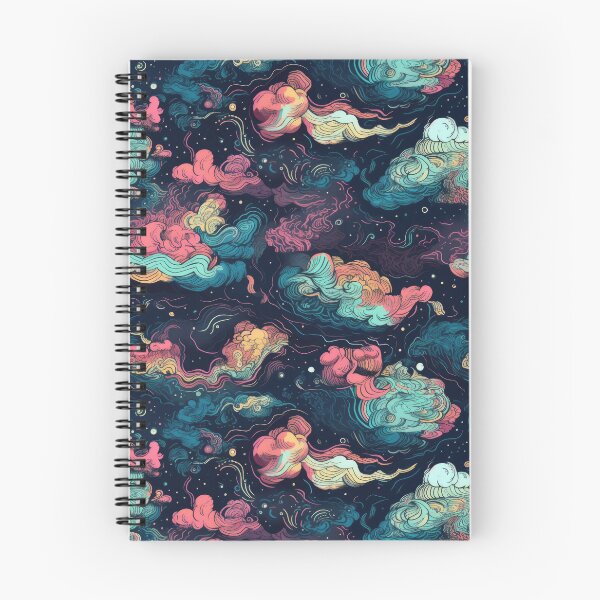 Item preview, Skyward Graffiti: Shapeshifting Clouds & Constellation Pattern designed and sold by arbaxas.