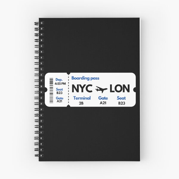 Item preview, Plane Ticket Boarding Pass designed and sold by muchhappier.