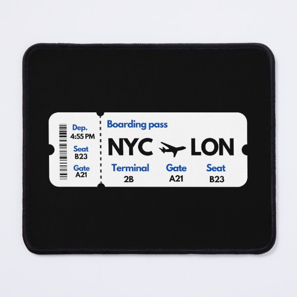 Item preview, Plane Ticket Boarding Pass designed and sold by muchhappier.