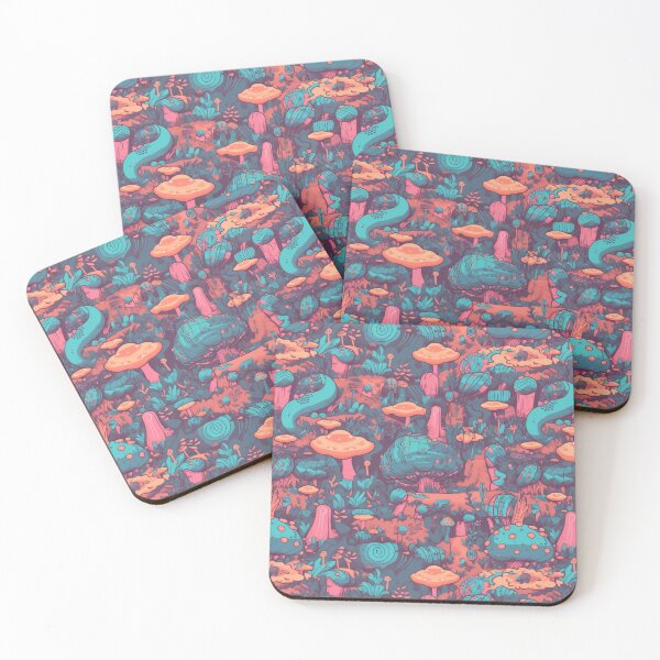 Item preview, Techno Treats: Robotic Wildlife & Candy Landscapes Pattern designed and sold by arbaxas.