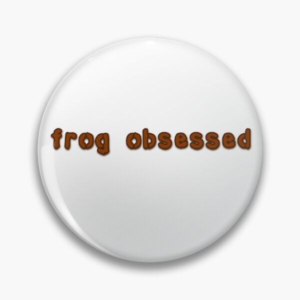 Item preview, frog obsessed dark brown designed and sold by sarelitay.