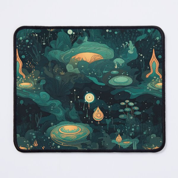 Item preview, Enchanted Waters: Mystic Springs & Geysers Pattern designed and sold by arbaxas.