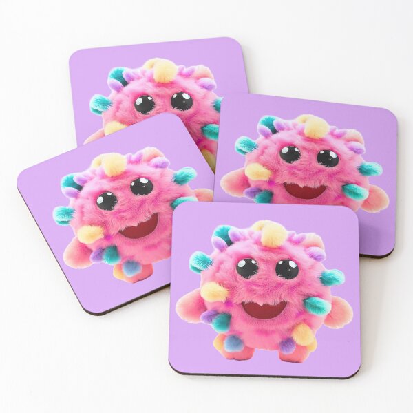 Item preview, Colorful Plush Virus - Healthy joy in difficult times designed and sold by Girih.