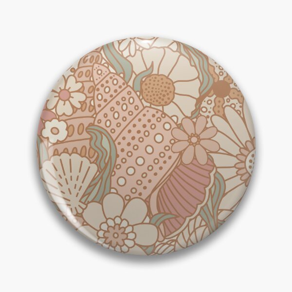 Item preview, Ocean Garden - Dusty Rose designed and sold by latheandquill.