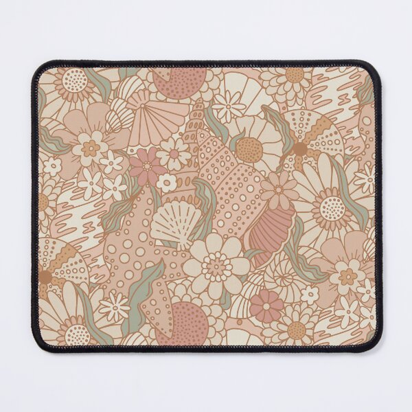 Item preview, Ocean Garden - Dusty Rose designed and sold by latheandquill.