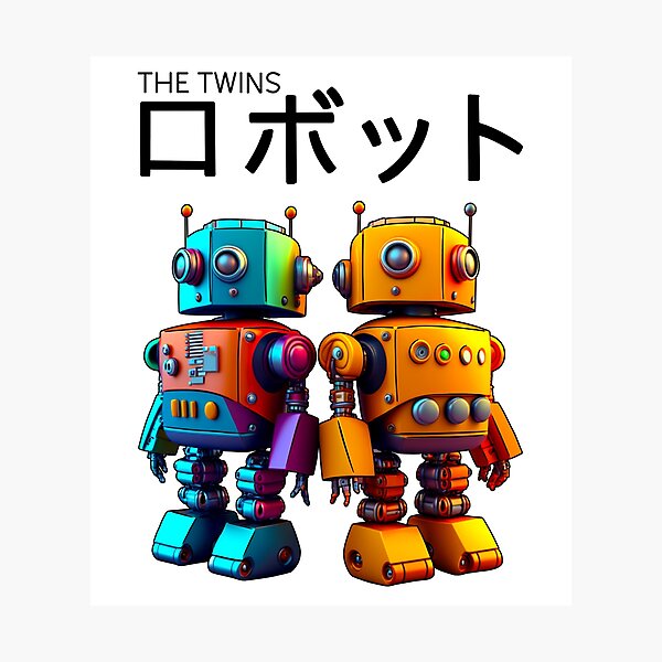 Item preview, The Twins Robot designed and sold by Almasha.