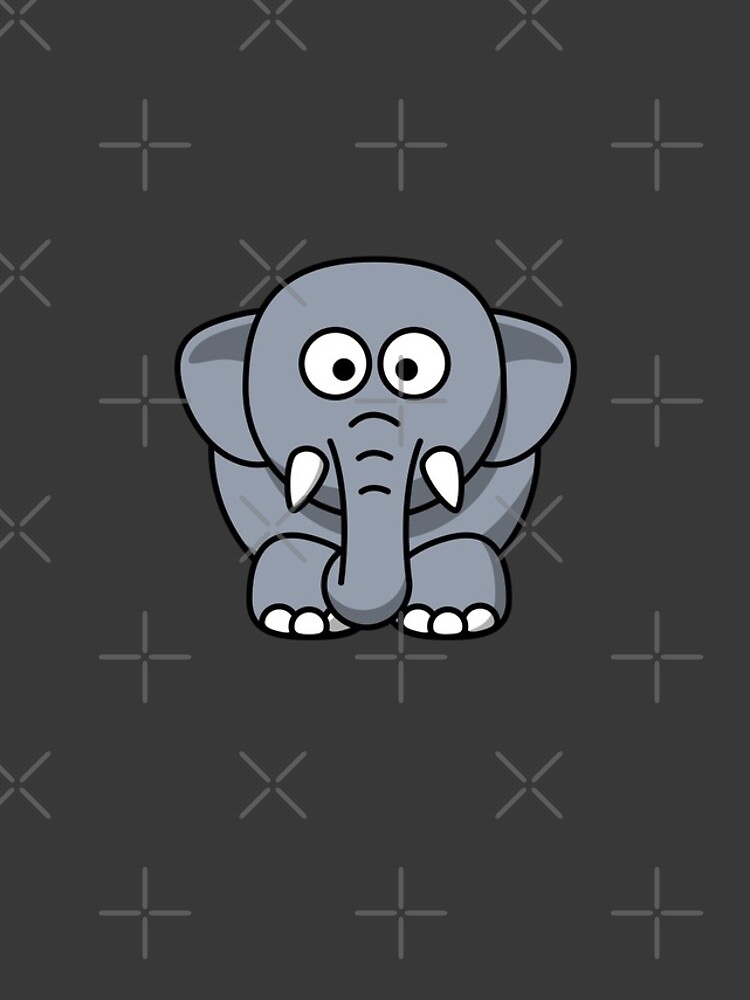 Discover Cute Baby Elephant Emoji iPhone Case