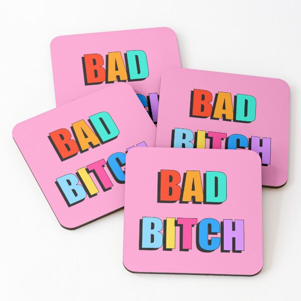 Item preview, Bad Bitch (Colourful Text Version) designed and sold by Adam Regester.