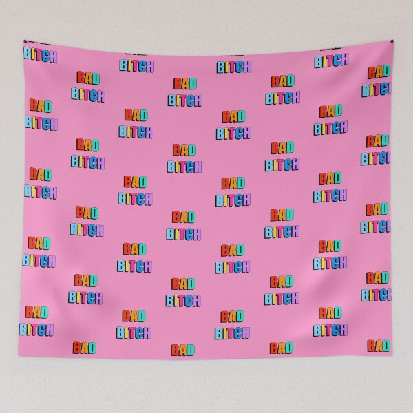Item preview, Bad Bitch (Colourful Text Version) designed and sold by Adam Regester.