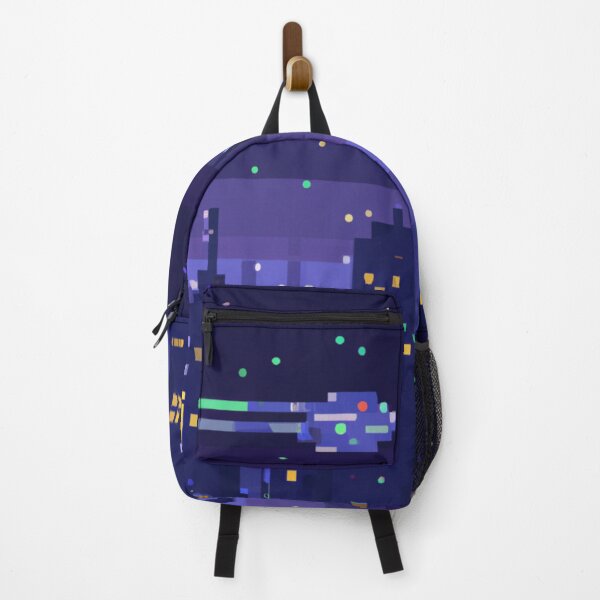 Item preview, Pixel City with UFO designed and sold by Atealia.