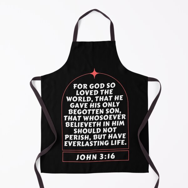 Item preview, Bible Verse John 3:16 designed and sold by Prayingwarrior.