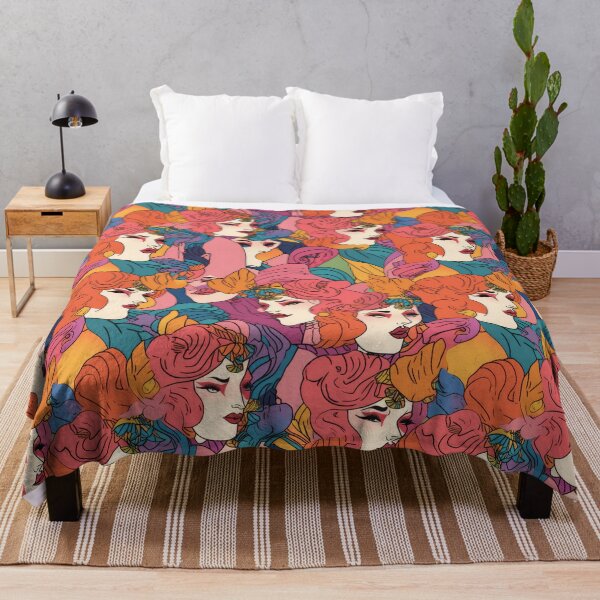 Item preview, Fabulous Parade: Drag Queens in Vibrant Repeating Pattern designed and sold by arbaxas.