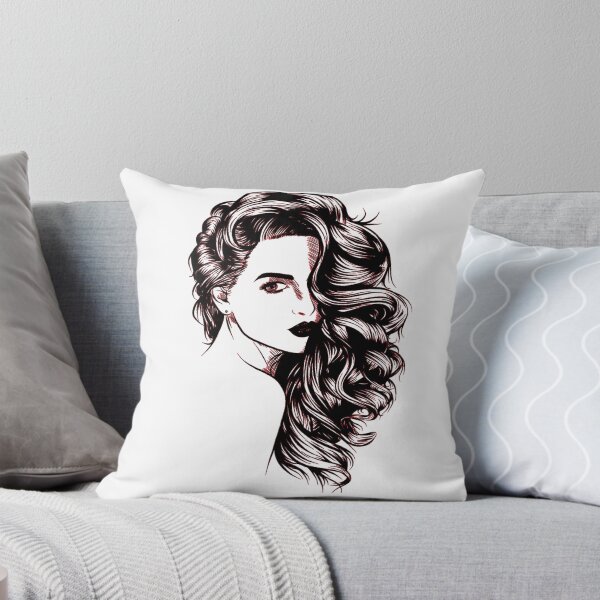 Item preview, Girl with curly hear designed and sold by desssigner.
