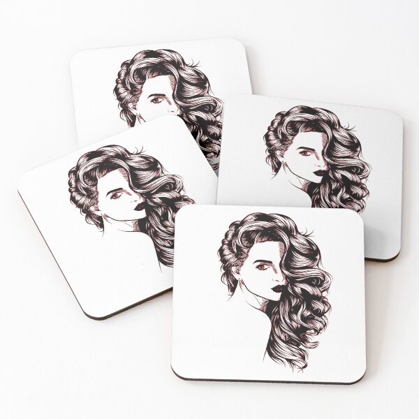 Item preview, Girl with curly hear designed and sold by desssigner.