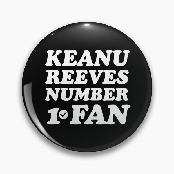 Artikel-Vorschau von Keanu Reeves Fan Nummer 1, designt und verkauft von keilamariadesig.