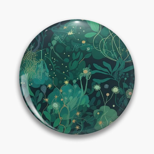Artikelvorschau, Astral Grove: Interstellar Landscape & Celestial Greenery Pattern entworfen und verkauft von arbaxas.