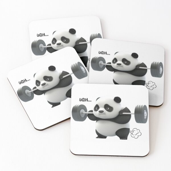 Item preview, Gym Panda Power Fart Design designed and sold by LeoFamilyStudio.
