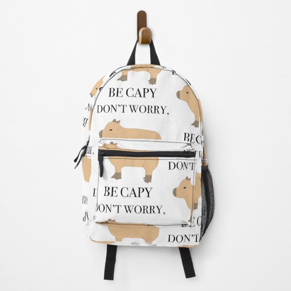 Item preview, Don’t Worry, Be Capy designed and sold by peachesandfizz.