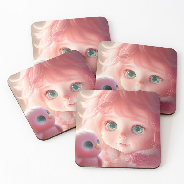 Item preview, Pink bird love designed and sold by Akinalou.