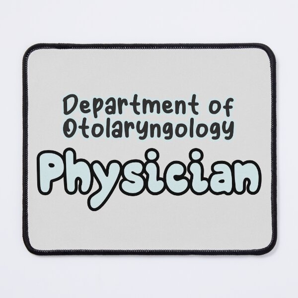 Item preview, Department of Otolaryngology Physician designed and sold by Hear4theEars.