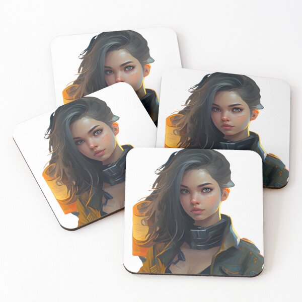 Item preview, A Gorgeous Girl's Journey Through 2D Comic Art designed and sold by Yagyesh Yadav.