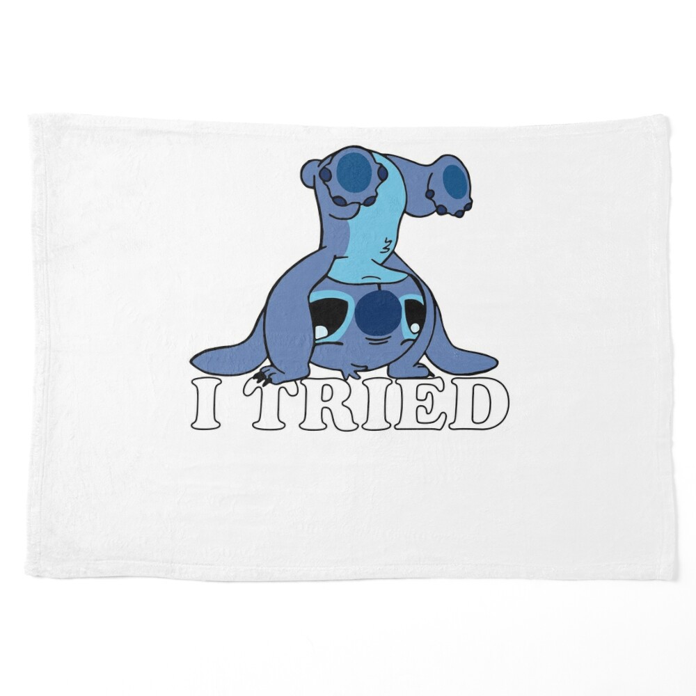 Disney Lilo & Stitch Mens' I Tried Stitch Handstand Graphic T