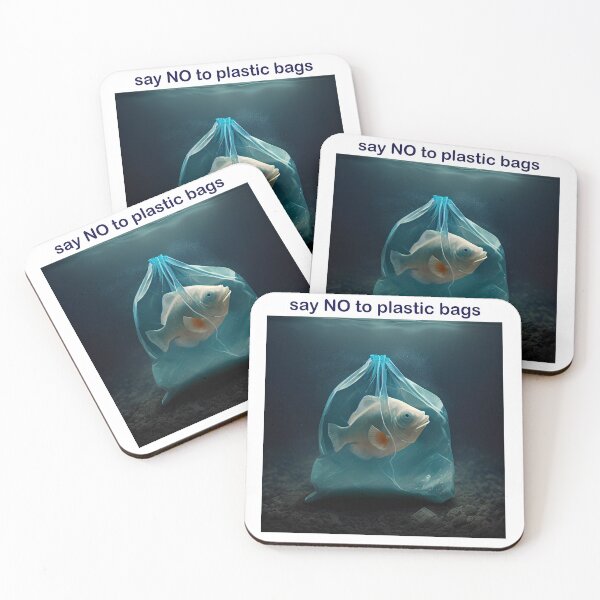 Item preview, say NO to plastic bags designed and sold by Rosiere Donahue ⭐️ ⭐️ ⭐️ ⭐️ ⭐️.