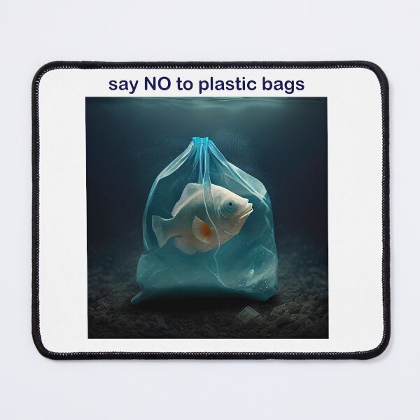 Item preview, say NO to plastic bags designed and sold by Rosiere Donahue ⭐️ ⭐️ ⭐️ ⭐️ ⭐️.
