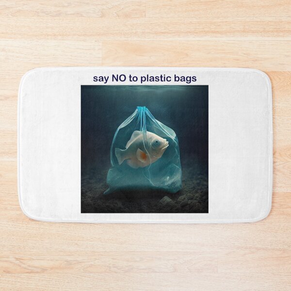 Item preview, say NO to plastic bags designed and sold by Rosiere Donahue ⭐️ ⭐️ ⭐️ ⭐️ ⭐️.