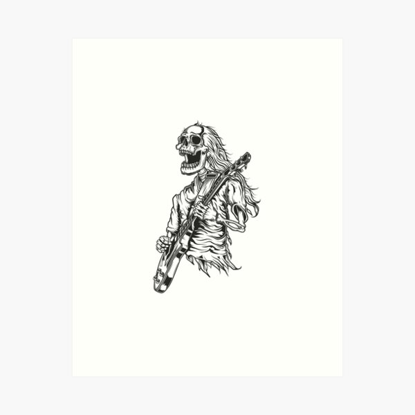 OLGCZM Skeleton Playing Guitar Tattoo Design Home FlagWeather Fade  Resistant Garden Welcome Flags for Party Yard Outdoor Decor12x18 Inches   Amazonca Patio Lawn  Garden