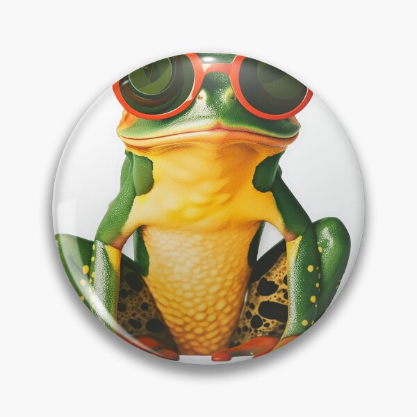 Item preview, Frog with sunglasses designed and sold by FreakyMouse976.