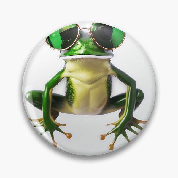 Item preview, Frog with sunglasses designed and sold by FreakyMouse976.
