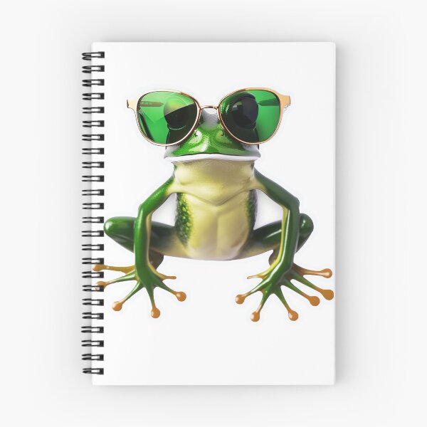 Item preview, Frog with sunglasses designed and sold by FreakyMouse976.