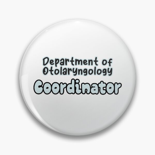 Item preview, Department of Otolaryngology Coordinator designed and sold by Hear4theEars.
