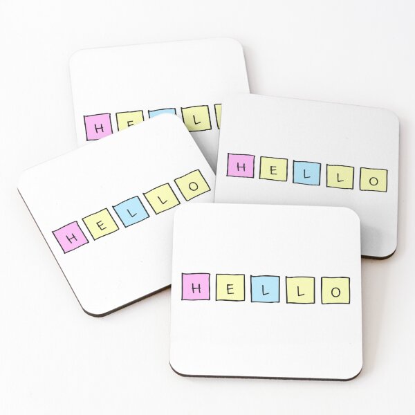 Item preview, Hello Post it Notes designed and sold by Lil-Bit-Batty.