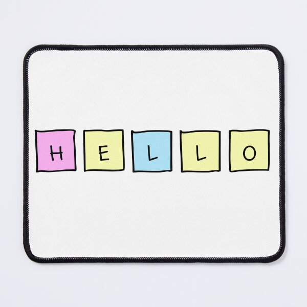 Item preview, Hello Post it Notes designed and sold by Lil-Bit-Batty.