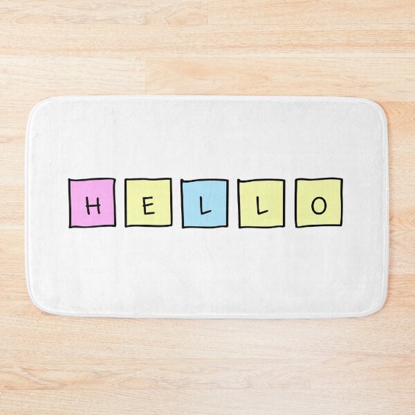 Item preview, Hello Post it Notes designed and sold by Lil-Bit-Batty.