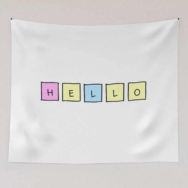 Item preview, Hello Post it Notes designed and sold by Lil-Bit-Batty.
