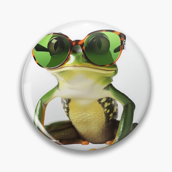 Item preview, Frog with sunglasses designed and sold by FreakyMouse976.