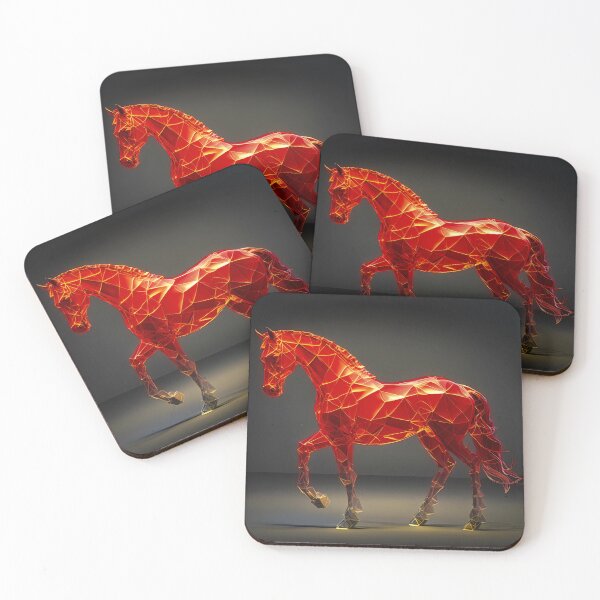 Item preview, Ruby Horse designed and sold by Serene FireflyCreations.